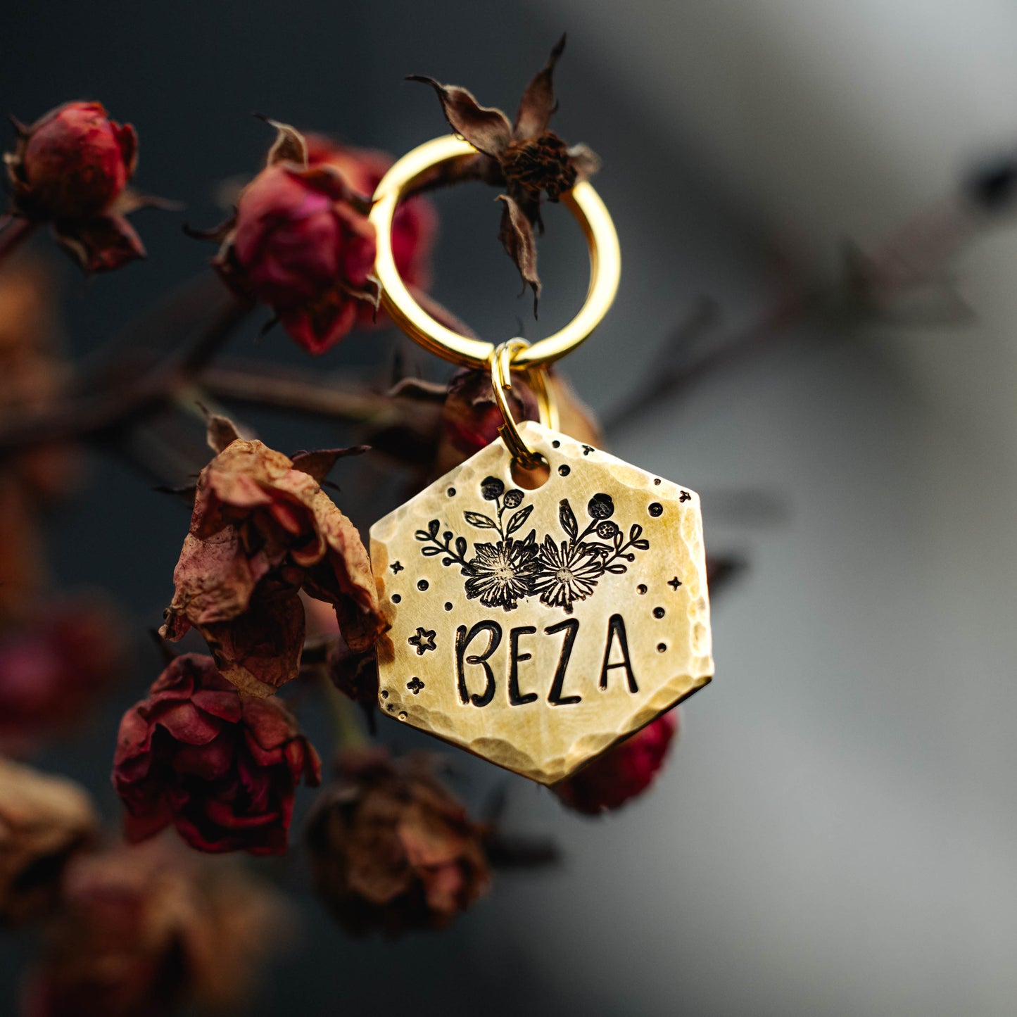 Adresówka dla psa PETAL GLOW