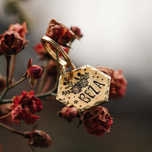 Adresówka dla psa PETAL GLOW