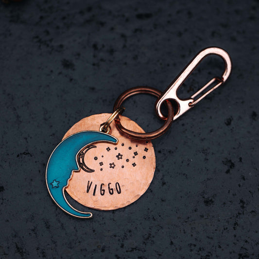 Adresówka dla psa MOONLIGHT nocna edycja