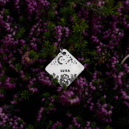 Adresówka dla psa FLORAL SPIRIT