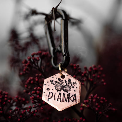 Adresówka dla psa PETAL GLOW