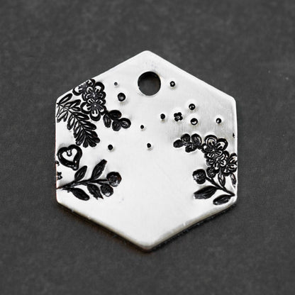 Adresówka dla psa NIGHT BLOOM